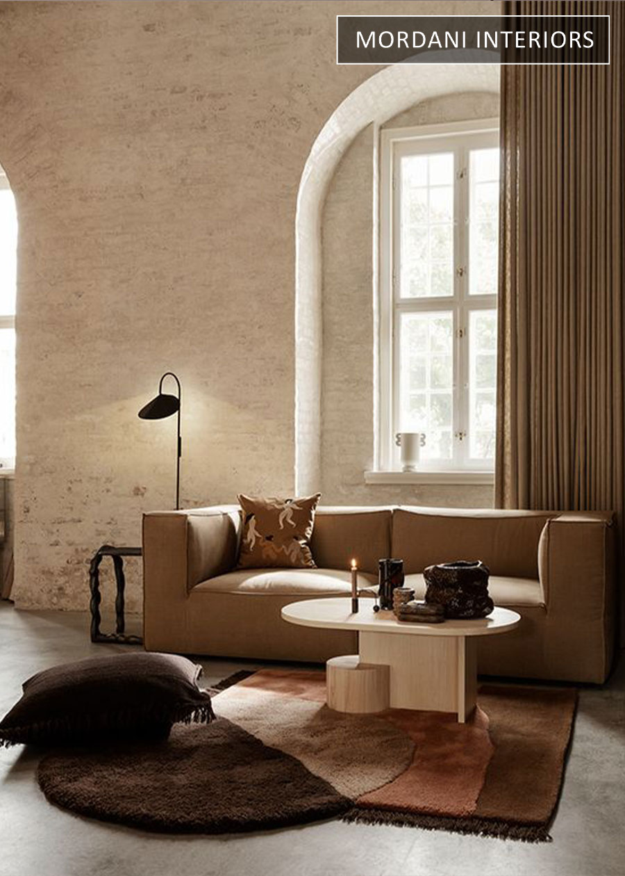Caramel Brown Velvet Upholstery Fabric